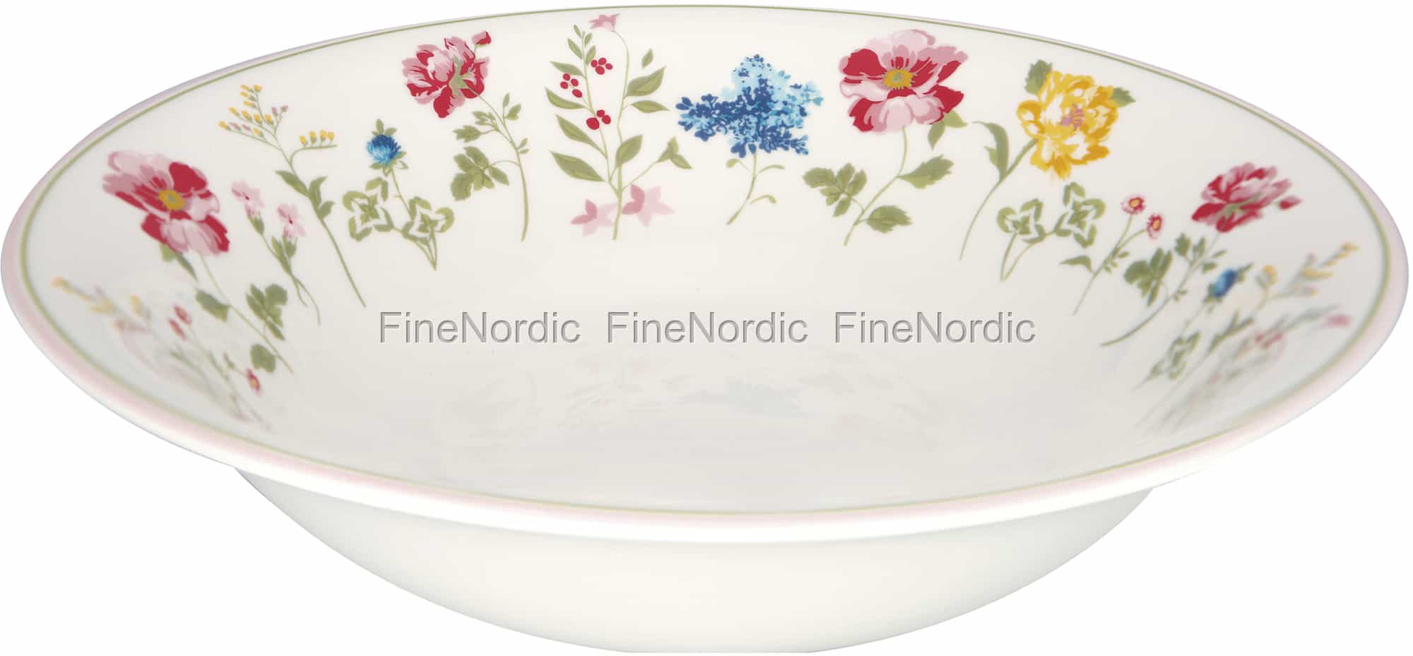 GreenGate Salatschüssel Thilde White